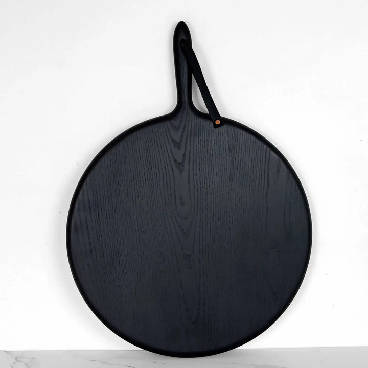 SERVING BOARD WHALE BONE BLACK EBONIZED ASH LARGE