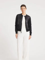 JACKET THE DUCHESS DOWN WOOL MIDNIGHT BLACK