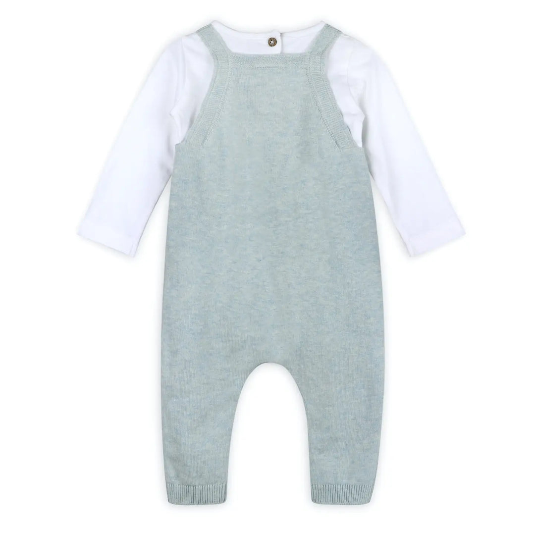 S/2 OVERALL HOT AIR BALOON BLUE HEATHER