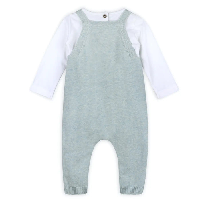 S/2 OVERALL HOT AIR BALOON BLUE HEATHER
