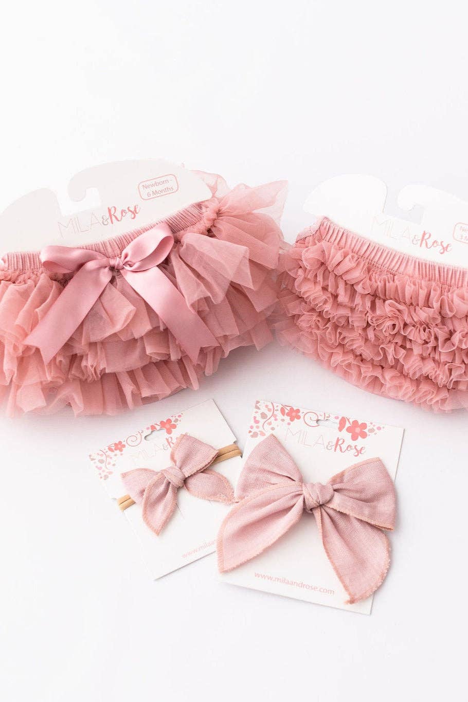 TUTU BLOOMER VINTAGE PINK RUFFLE