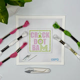 NEEDLEPOINT KIT CRACK DOT BAM