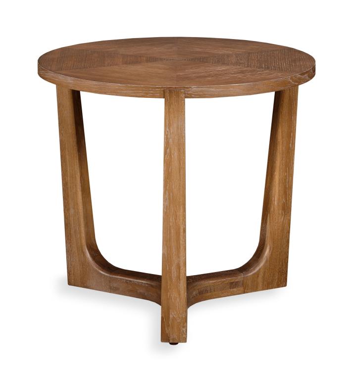 BOWERY PLACE CHAIRSIDE TABLE - BOWERY CERUSED