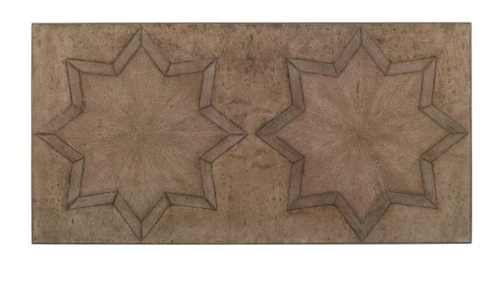 CASA BELLA STARBURST COCKTAIL TABLE - TIMBER GREY