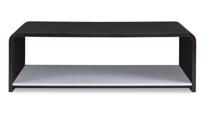 ARIA COCKTAIL TABLE - BROWNSTONE/OXFORD WHITE