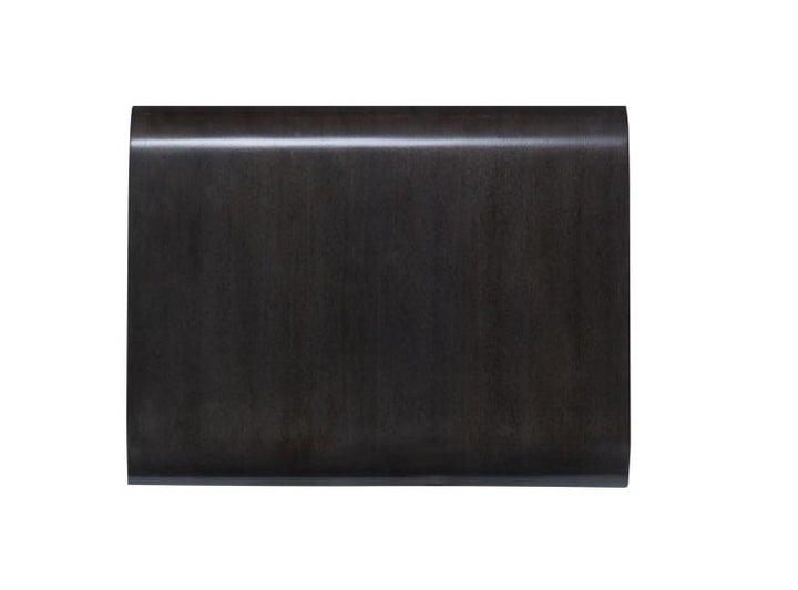 ARIA CHAIRSIDE TABLE - BROWNSTONE/OXFORD WHITE