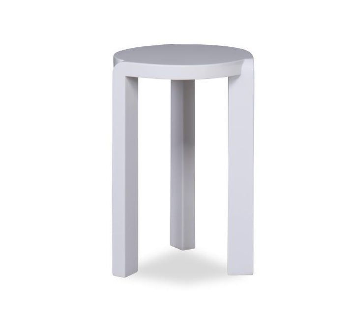 MARGAUX OUTDOOR SIDE TABLE - WHITE