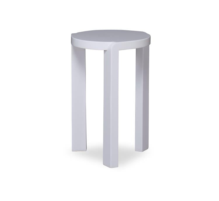 MARGAUX OUTDOOR SIDE TABLE - WHITE