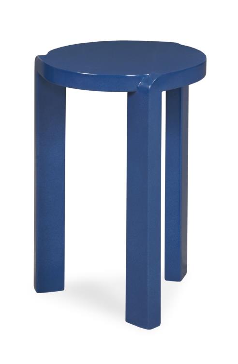 MARGAUX OUTDOOR SIDE TABLE - BLUE