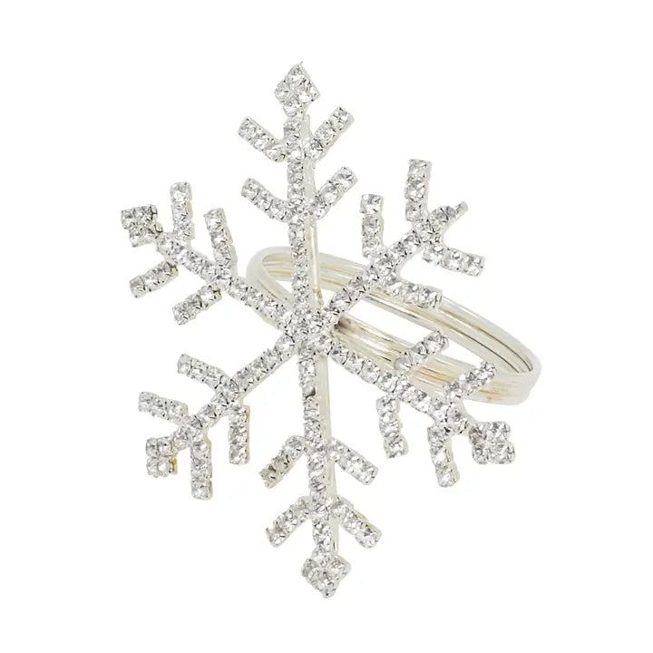 NAPKIN RING FROSTED SPARKLE
