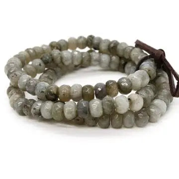 BRACELET FACETED LABRADORITE