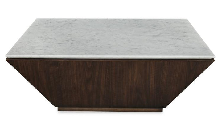 COMPOSITIONS COCKTAIL TABLE WITH MARBLE TOP