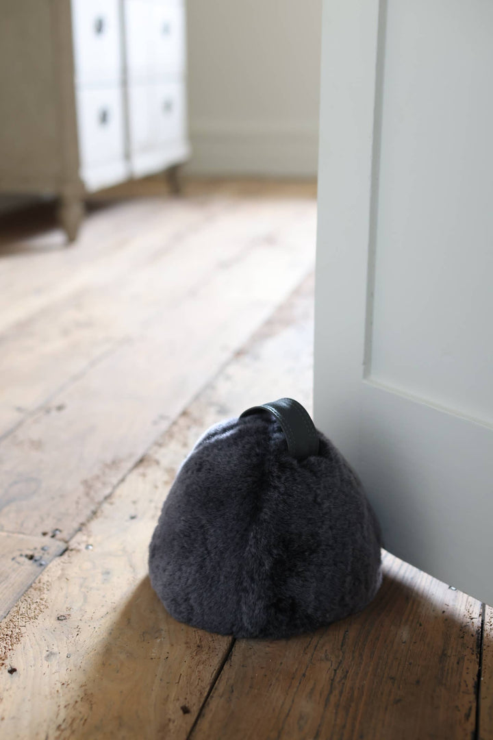 DOOR STOP SHEEPSKIN