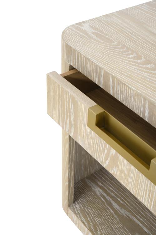 CADENCE LAMP TABLE - SAND CERUSED