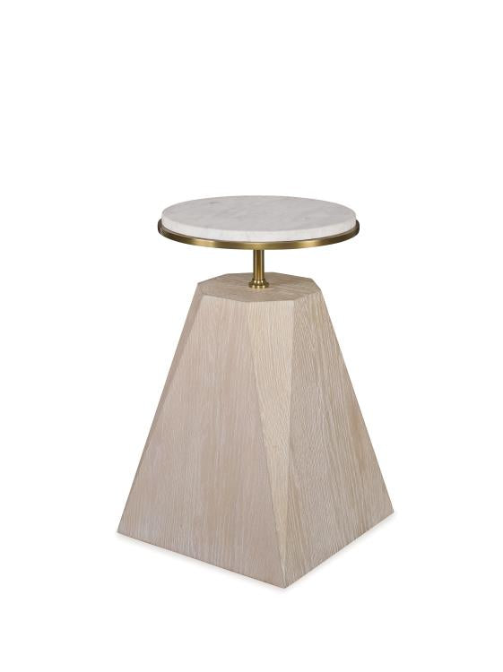 CADENCE ACCENT TABLE - SAND CERUSED