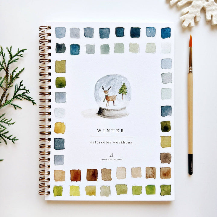 WORKBOOK WATERCOLOR WINTER