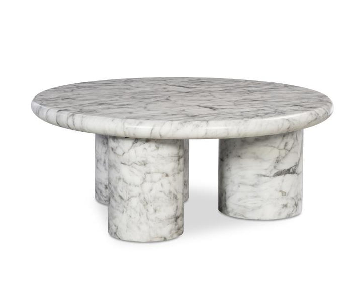 CADENCE COCKTAIL TABLE - FAUX MARBLE