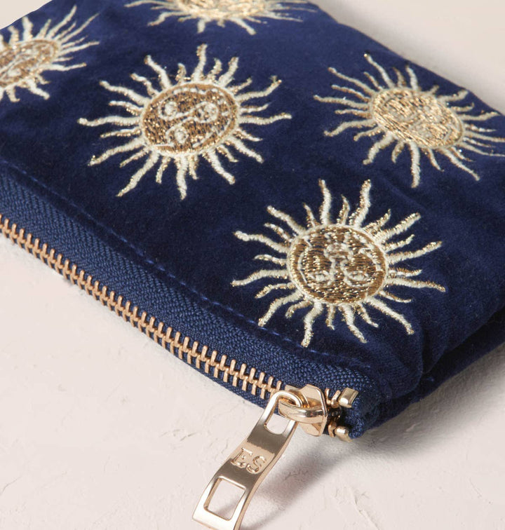 COIN PURSE SUN GODDESS NAVY
