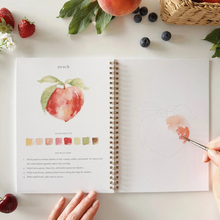 WORKBOOK WATERCOLOR FRUIT