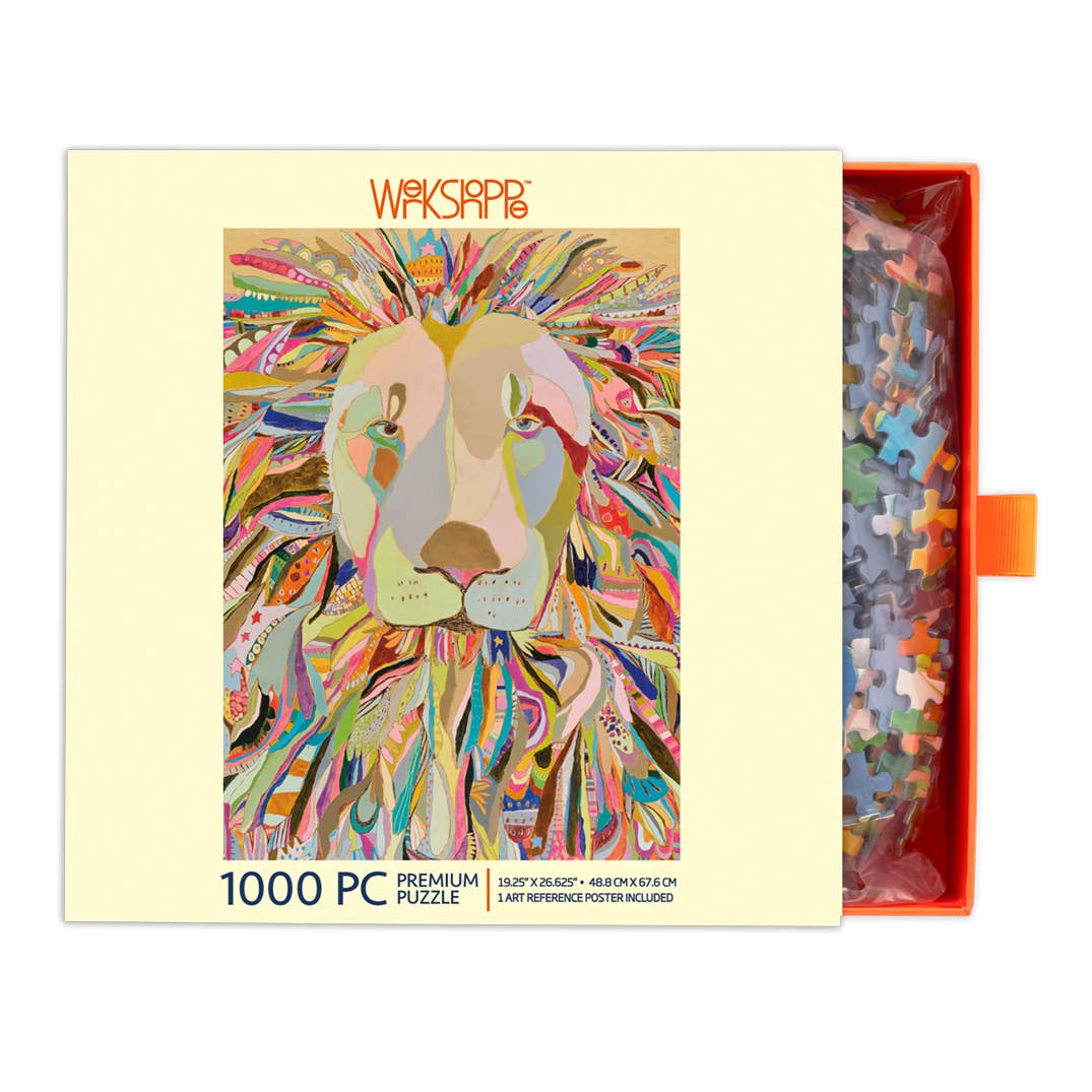 PUZZLE MAJESTIC LION 1000 PIECE