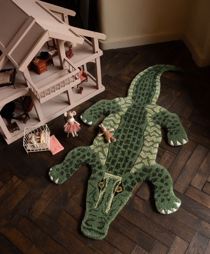 RUG CROCODILE SMALL