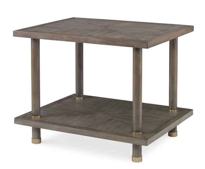 BISCAYNE SIDE TABLE - MINK GREY