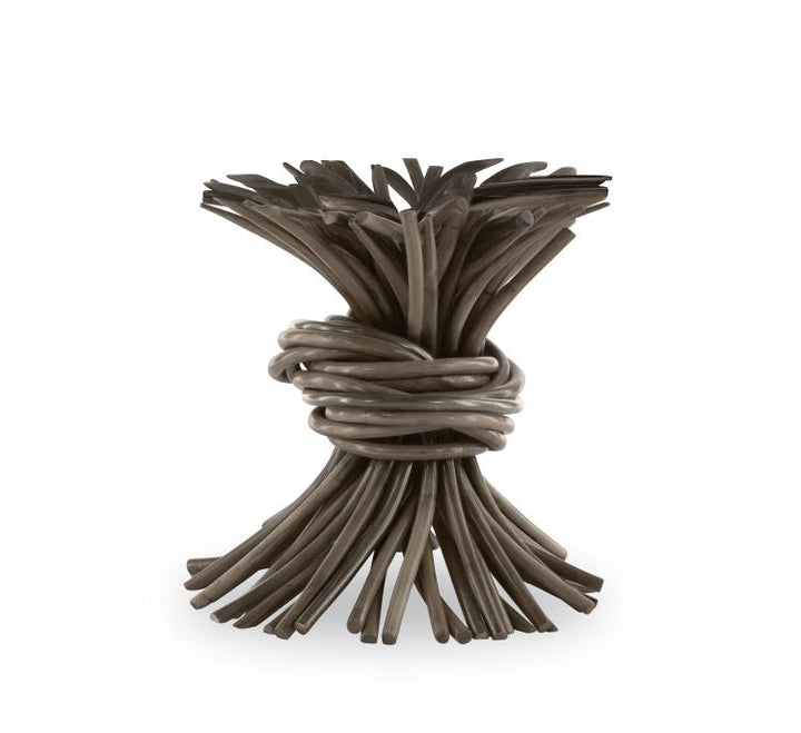 KNOT END TABLE - GREY