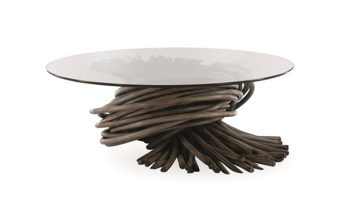 KNOT COCKTAIL TABLE - GREY