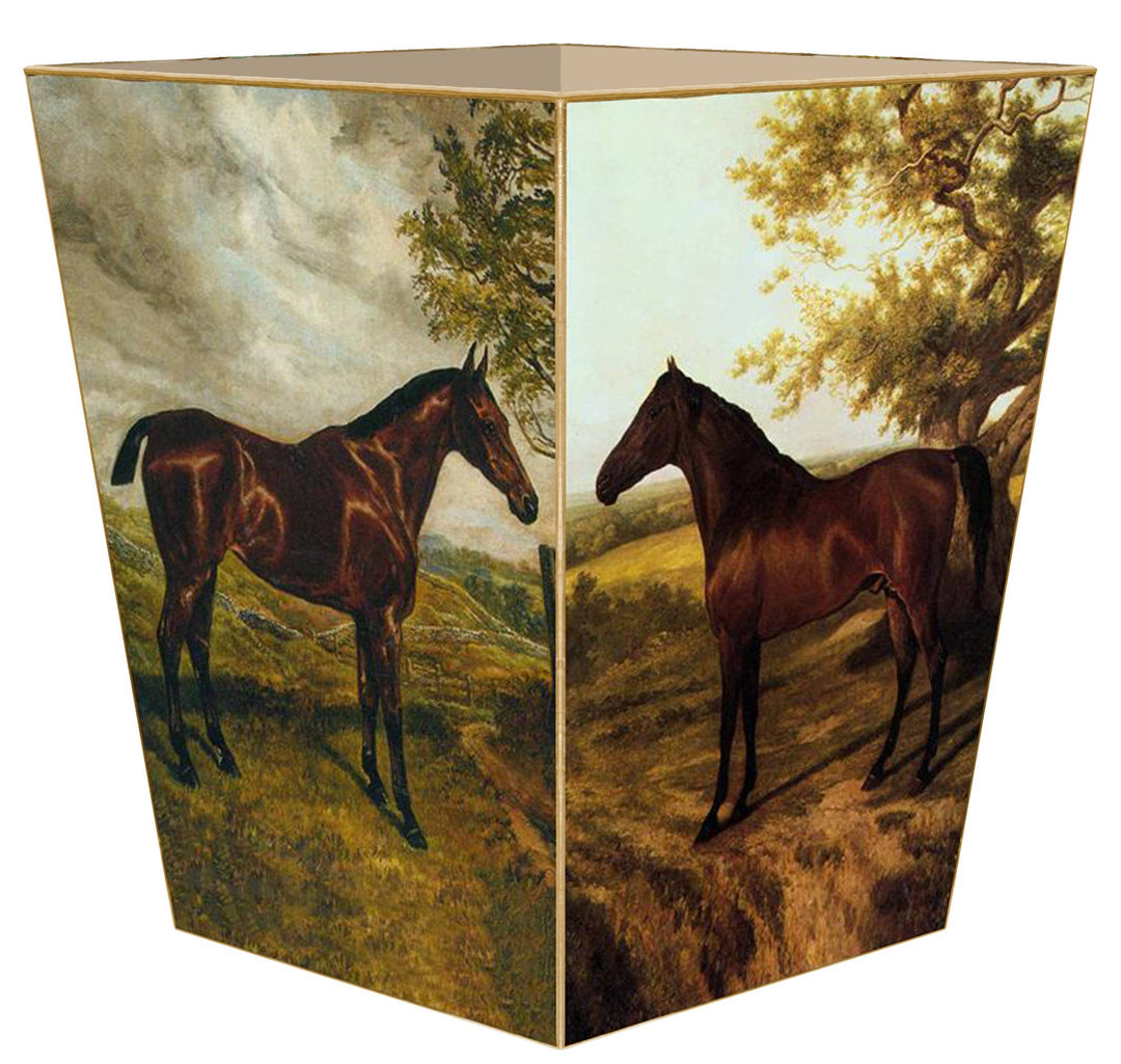 WASTEPAPER BASKET HORSE