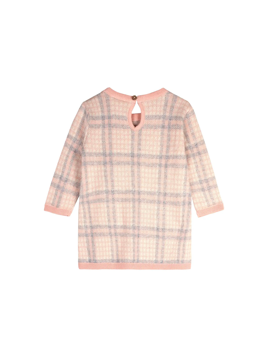 BABY DRESS BOW CHECKERED