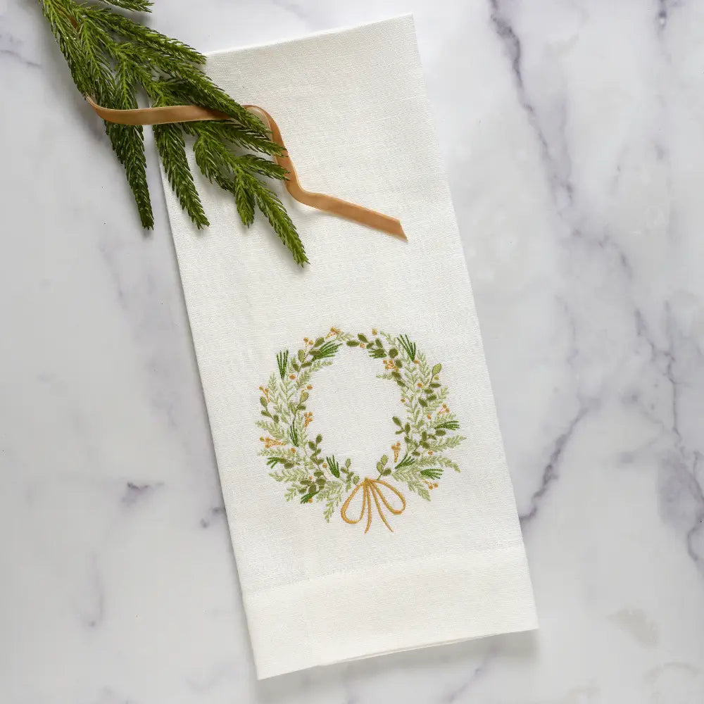TOWEL WREATH LINEN