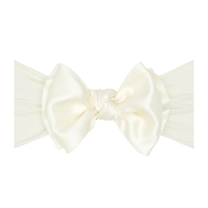 HEADBAND SATIN BOW