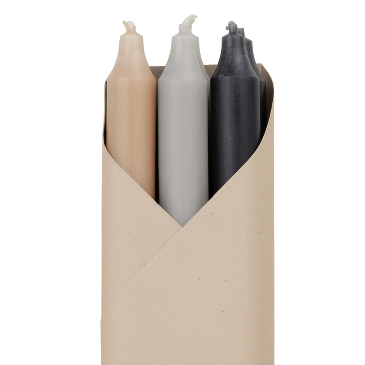12" CANDLES TAPER 6PC PACK