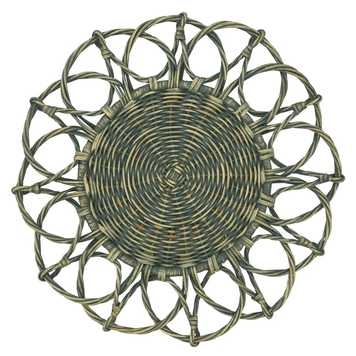 PLACEMAT TWISTED RATTAN  15''