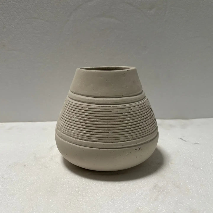 VASE PAPER MACHE ECO MIX 5.5''H