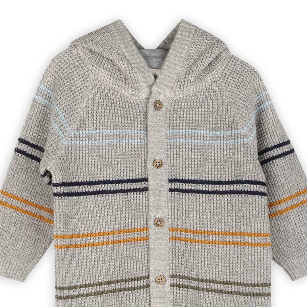 JUMPSUIT CLASSIC STRIPE HOODED