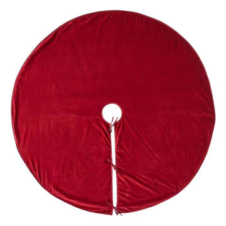 TREE SKIRT CLASSIC VELVET RED