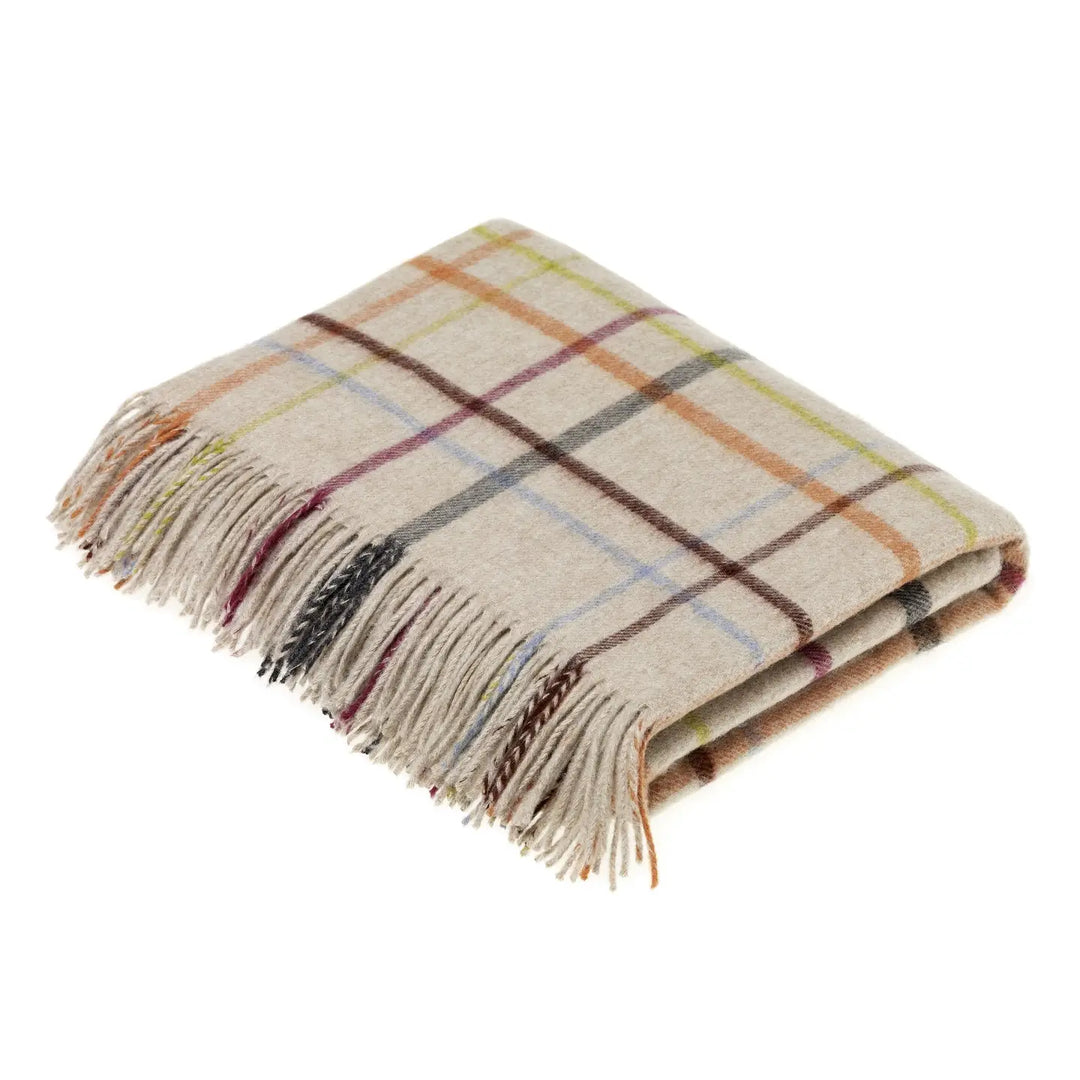 THROW MERINO LAMBSWOOL MULTI