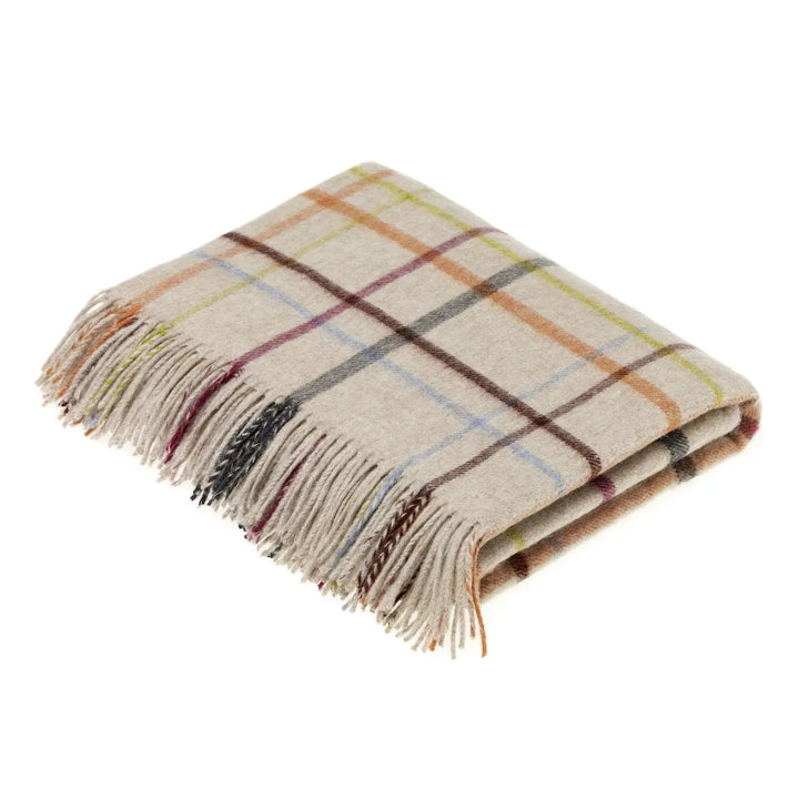 THROW MERINO LAMBSWOOL MULTI