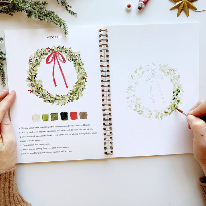 WORKBOOK WATERCOLOR CHRISTMAS