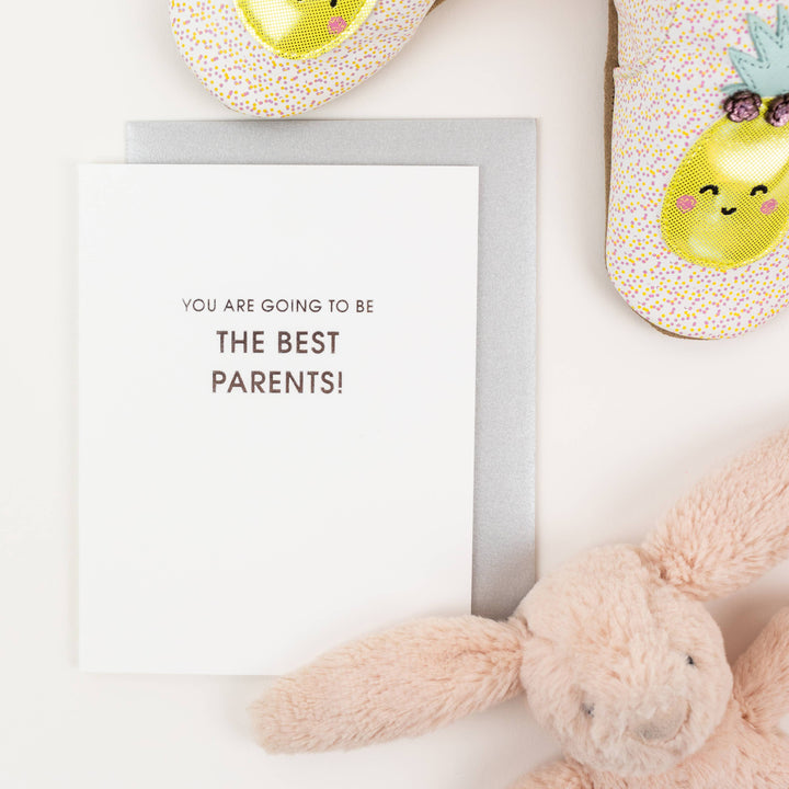 GREETING CARD "GOING TO BE THE BEST PARENTS"