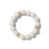BRACELET PEBBLE PEARL WHITE MEDIUM