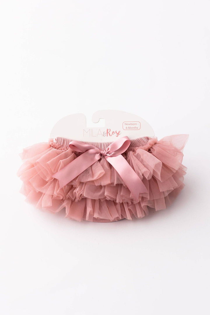 TUTU BLOOMER VINTAGE PINK RUFFLE