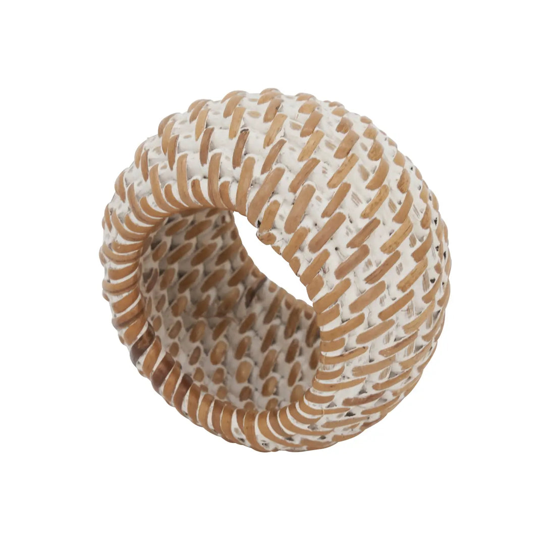 NAPKIN RING WOVEN RATTAN 2.4"