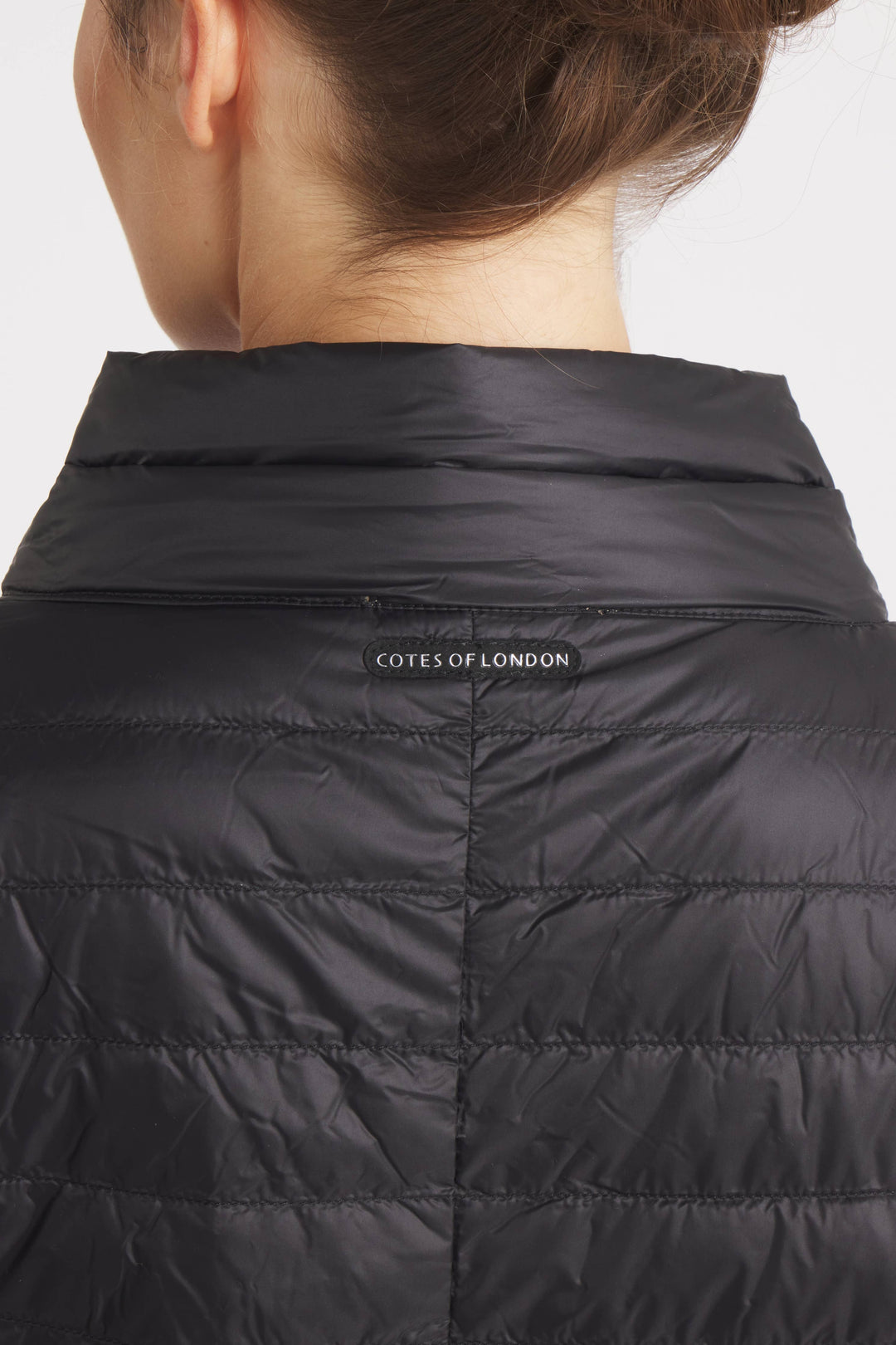 COAT REVERSIBLE DOWN 2 IN 1 MATTE BLACK TAUPE THE KNIGHTSBRIDGE