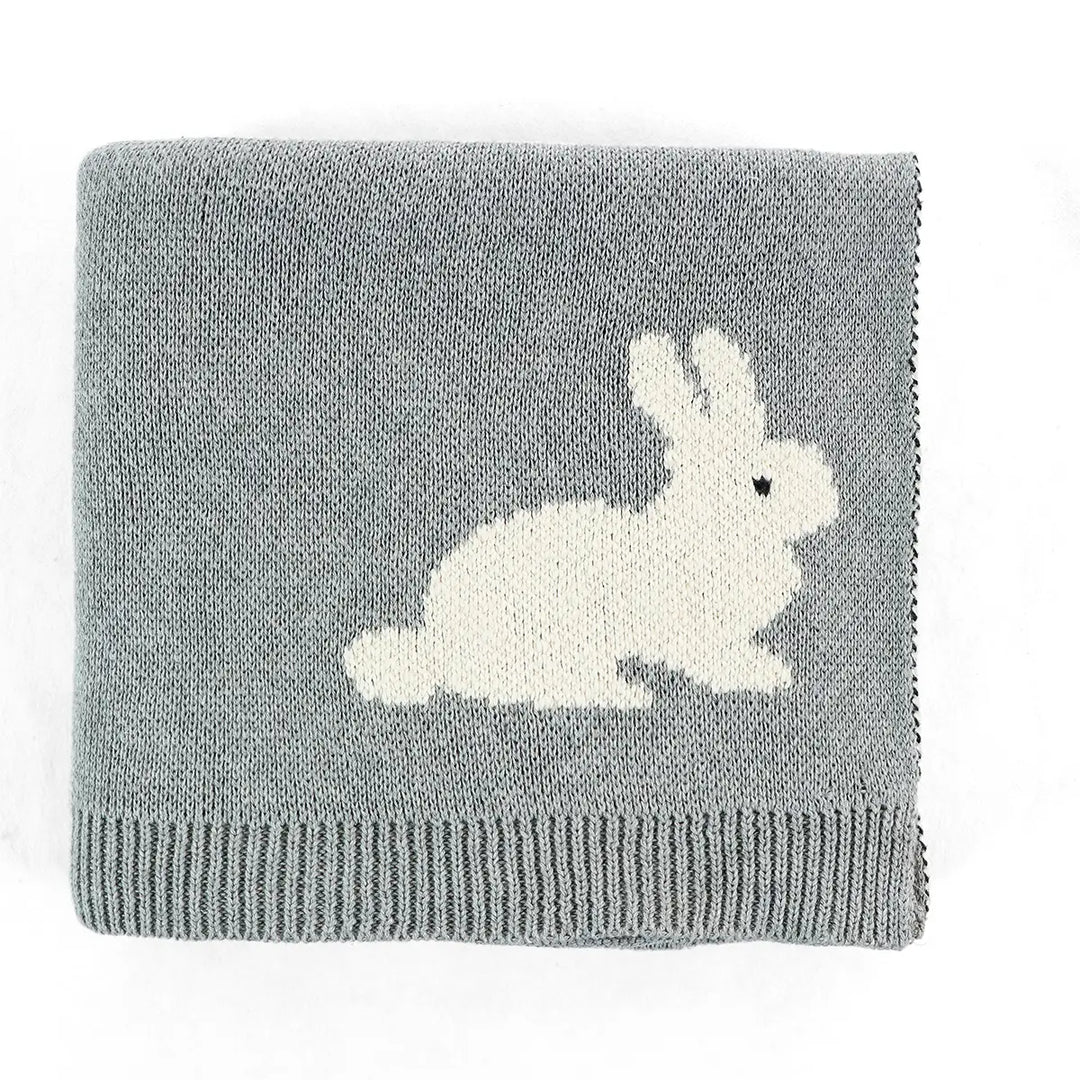 BLANKET BUNNY JACQUARD