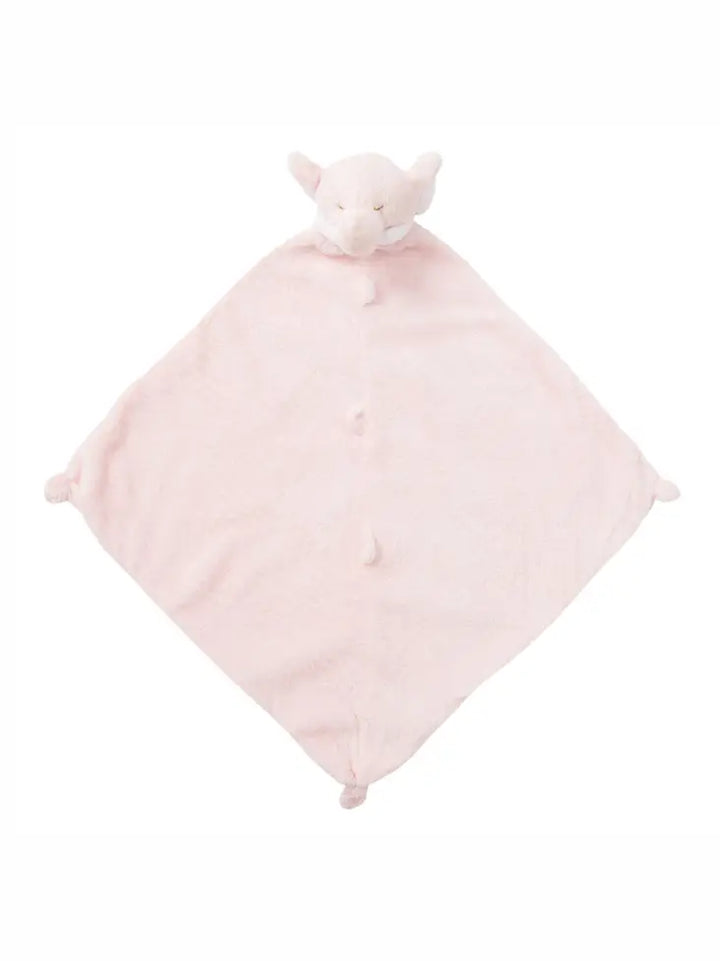 BLANKIE ELEPHANT PINK 13x13