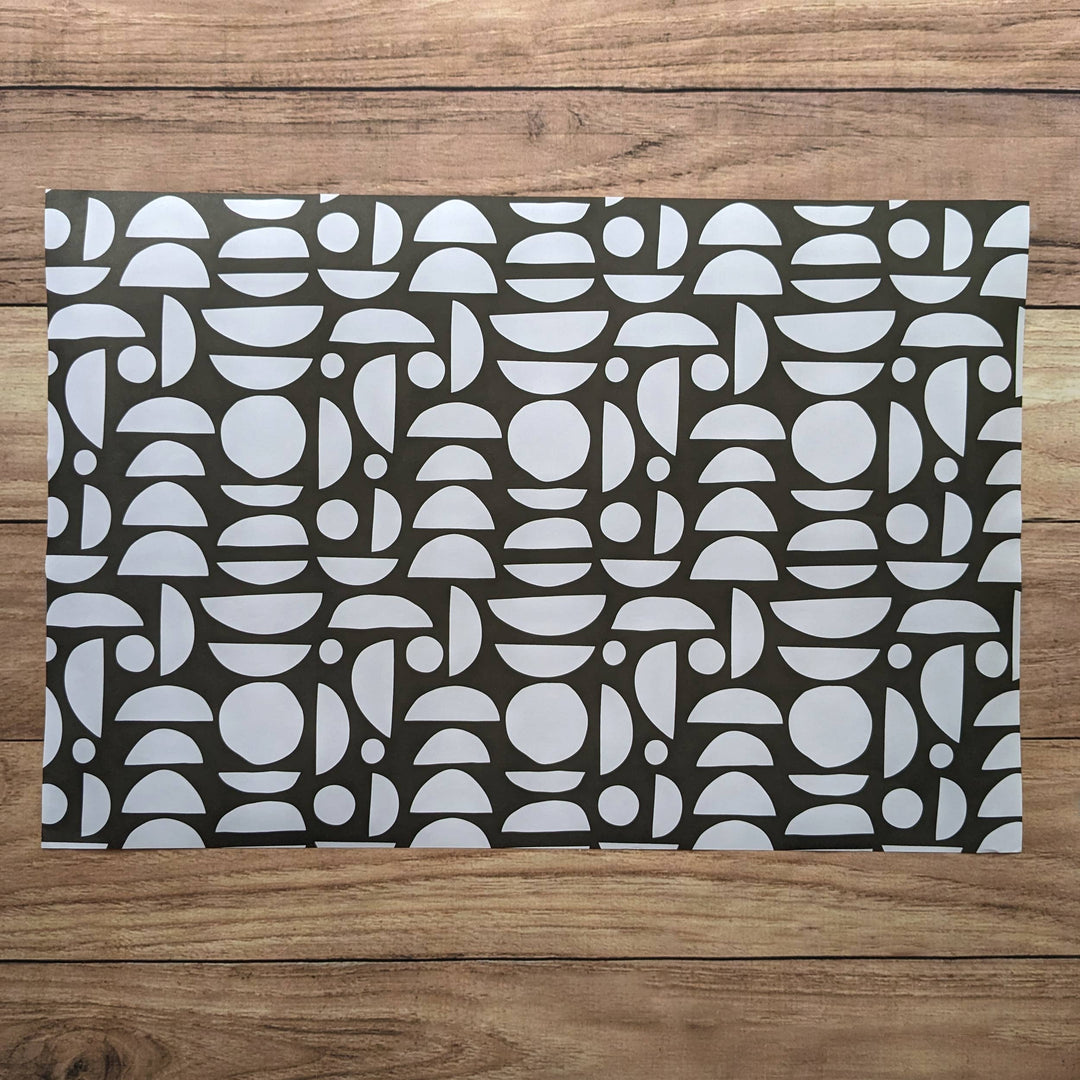 DRAWER LINERS GEO CITRUS