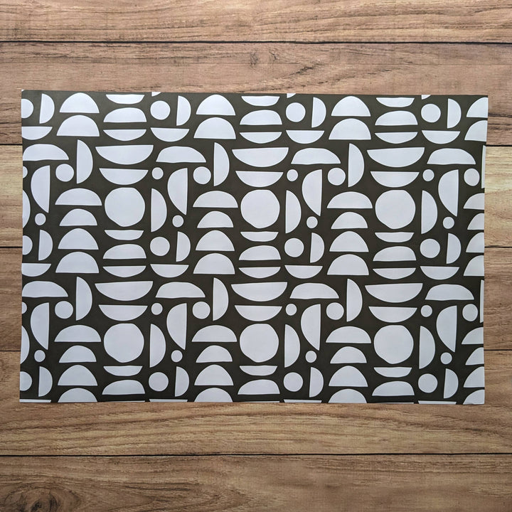 DRAWER LINERS GEO CITRUS