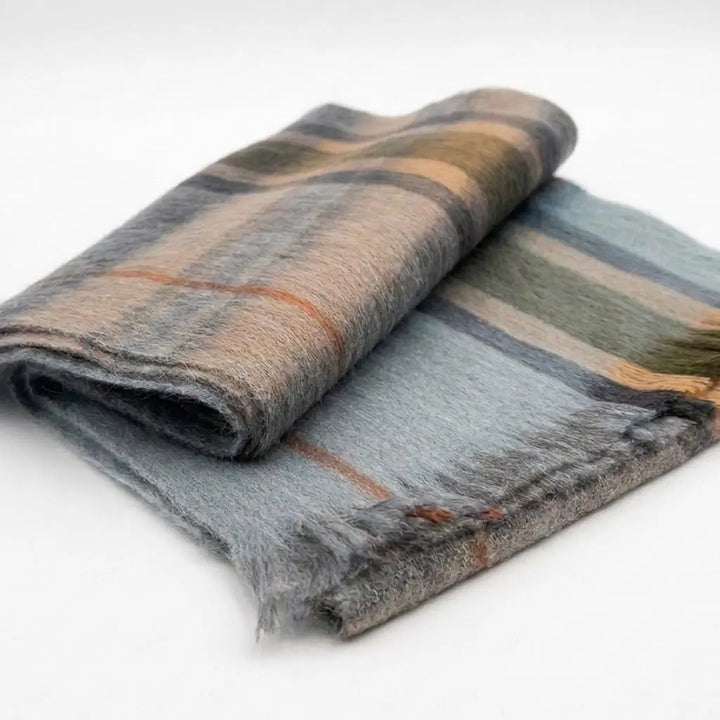 SCARF ALPACA TARTAN SHORELINE